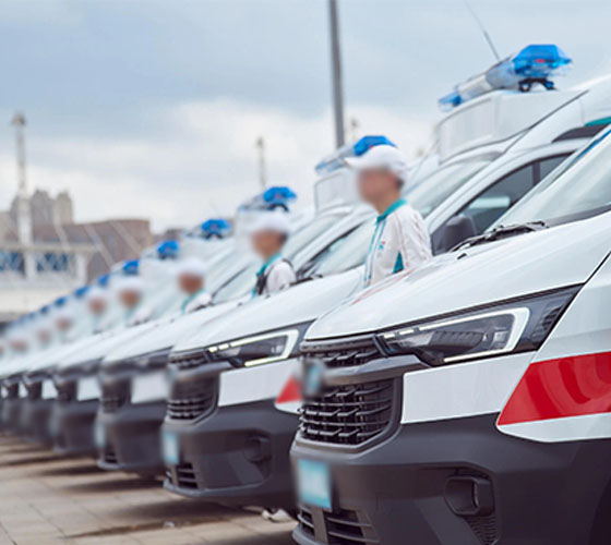 黟县服务车队展示